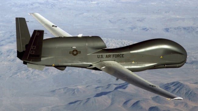 The RQ-4 Global Hawk. Pic: US Air Force