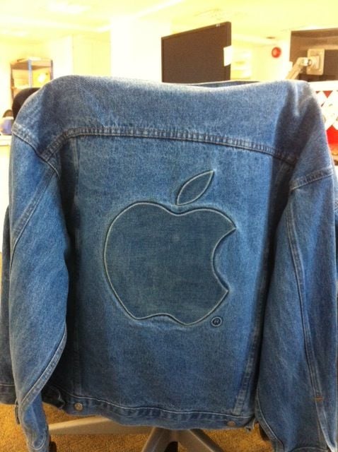 My old Apple jacket, Anna Leach