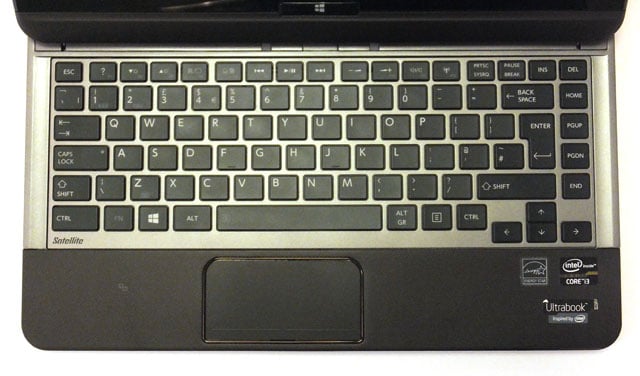 Toshiba Satellite U920T Ultrabook keyboard