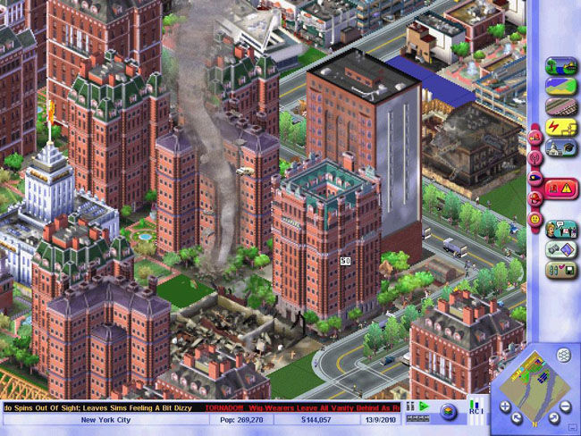 simcity 3000 buildings