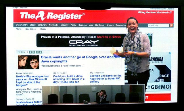 Cisco El Reg TelePresence