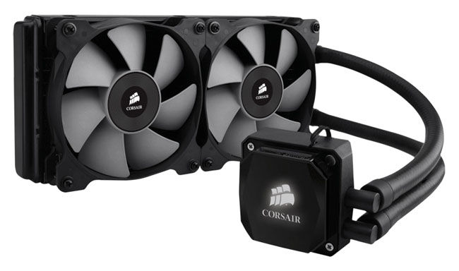 Corsair Hydro H100i water cooler