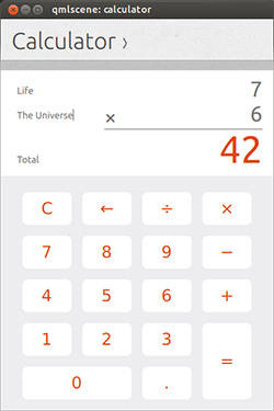Screenshot of Ubuntu Touch Calendar