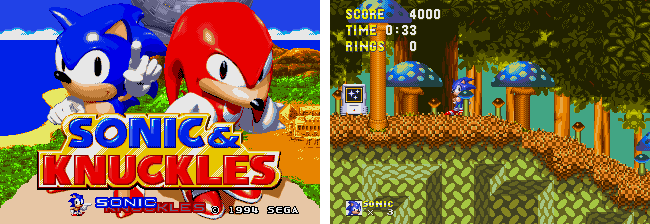 Sonic and Knuckles