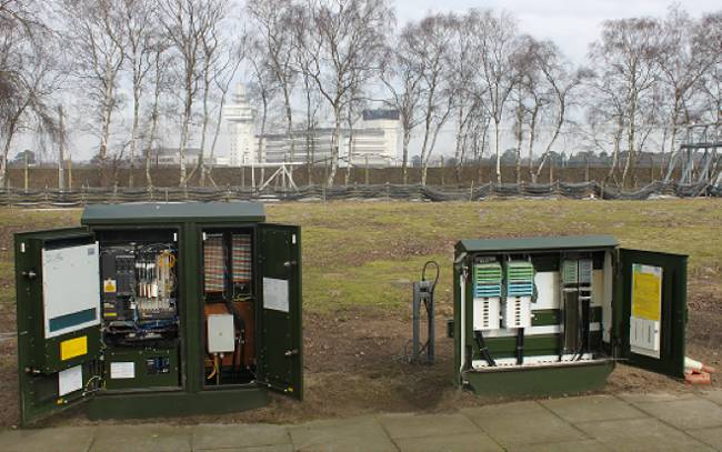 Adstral green boxes, photo by Dave Wilby