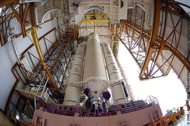 The heavy-lift Ariane 5 ECA. Pic: ESA