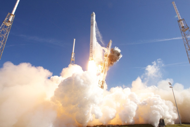 Falcon 9 lift off from Cape Canaveral, Florida. Pic: SpaceX