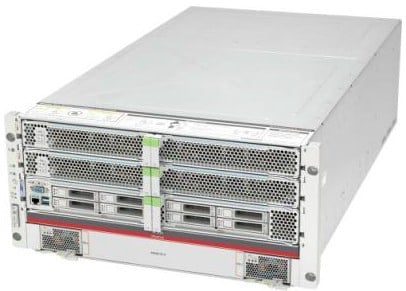 The Sparc T5-4 has four of the new T5 chips under the skin