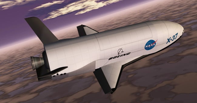 Artist's impression of the X-37. Pic: NASA/Marshall