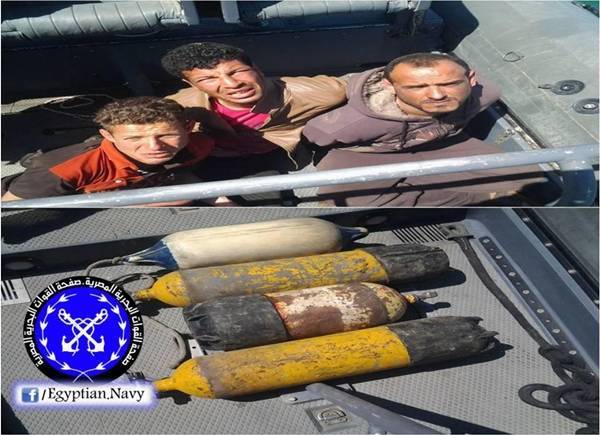 Egyptian submarine cable saboteurs