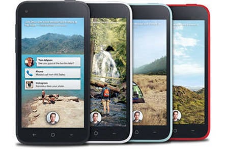 Photo of HTC First with Facebook Home