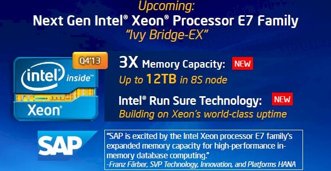 After skipping Sandy Bridge, Intel will get an E7 out based on Ivy Bridge