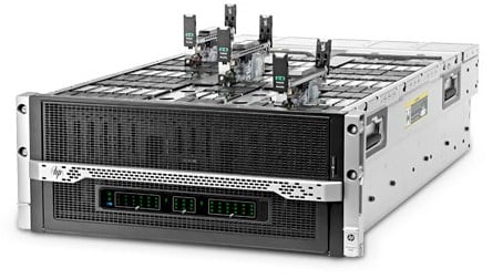 The HP Moonshot Gemini 1500 server chassis