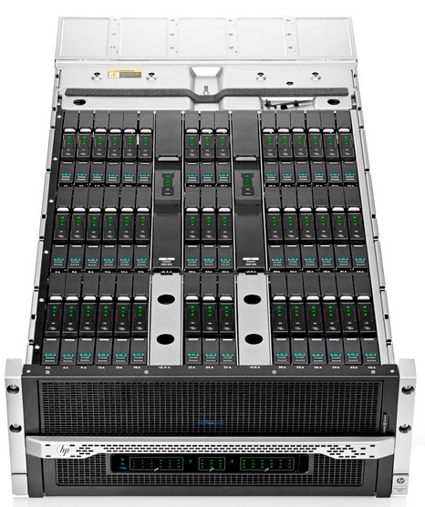 Top view of the Moonshot 1500 chassis