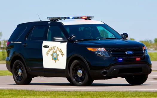 California Highway Patrol Ford Police Interceptor Utility cruiser