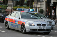 London BMW 5-Series police car