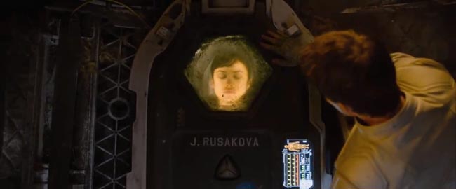 Oblivion, the movie Julia capsule