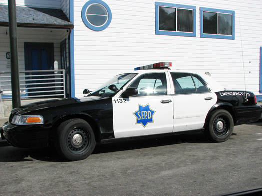 San Francisco Ford Crown Victoria police car