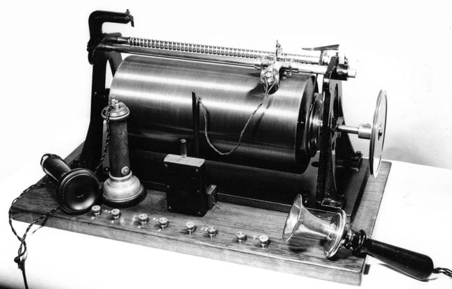 Valdemar Poulsen telegraphon recorder