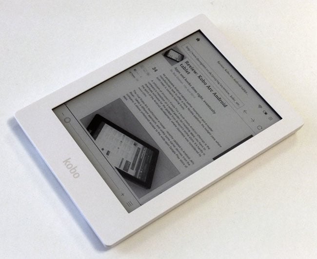 Kobo Aura HD E Ink reader