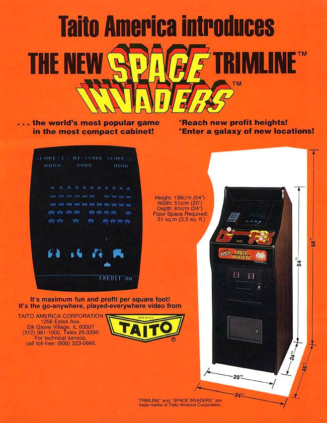 Space Invaders promo