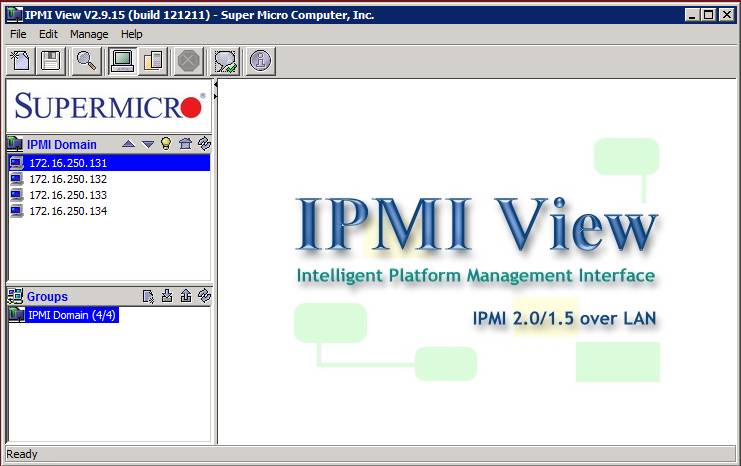Supermicro IPMI View