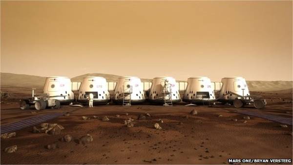 Mars One first landers