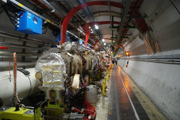 Group pulls ahead in the LHCb tunnel