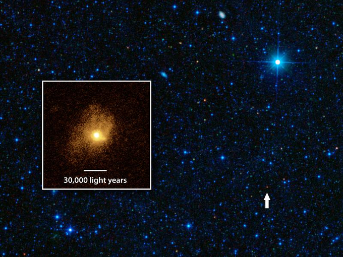 Brutally efficient star-making galaxy