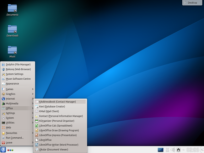 The Kbuntu Desktop2