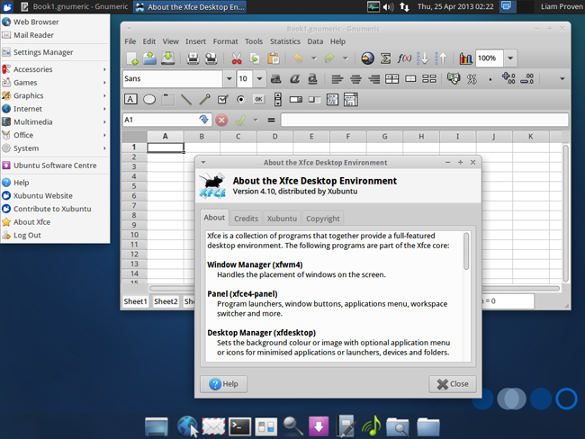 Xubuntu desktop1