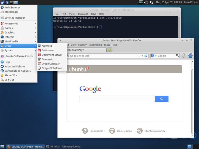 Xbuntu desktop2