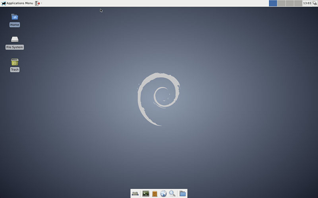 Debian 7 desktop