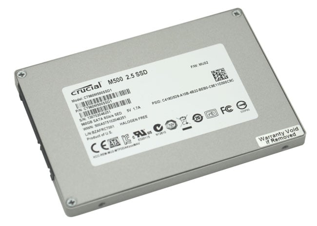 Crucial M500 SSD