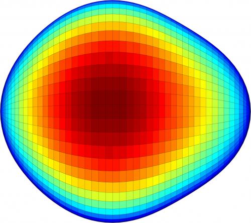 Exotic pear-shaped atom