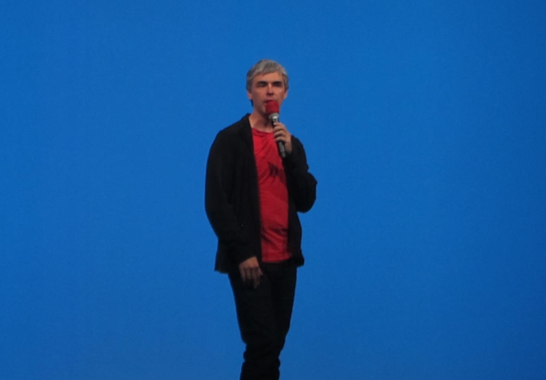 Larry Page at I/O