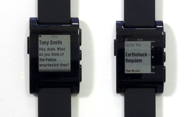 Pebble smartwatch