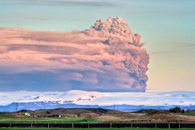 Eyjafjallajökull volcano changes destiny of tech city empire