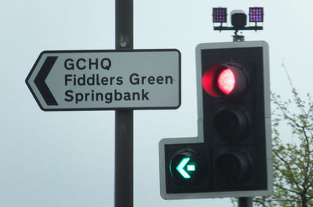 GCHQ road sign