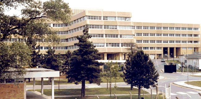 GCHQ Benhall 1970s building