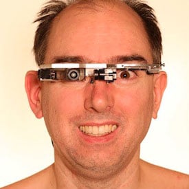Photo of Steve Mann, wearable computing researcher