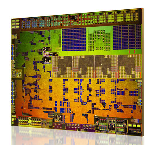 Die shot of AMD's Kabini APU