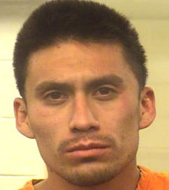 Police mugshot of Luis Briones