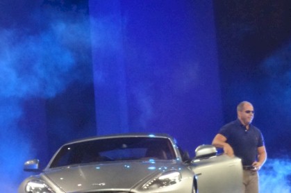 Brad Anderson arrives Bond-style at TechEd in an Aston Martin