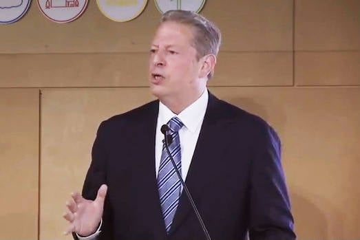 Al Gore at Google's 'How Green is the Internet? Summit'