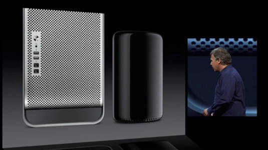 Apple's next Mac Pro sitting next to the existing Mac Pro model