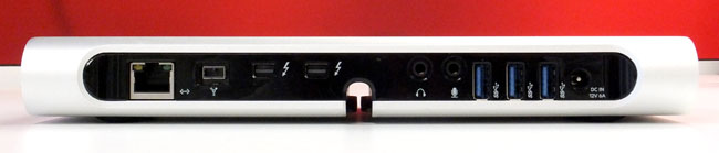 Belkin Thunderbolt Express Dock back panel