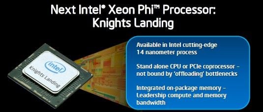 Intel is prepping a kicker Knights Landing Xeon Phi chip