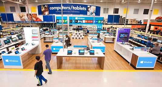 Photo of a Windows Store at a Best Buy location