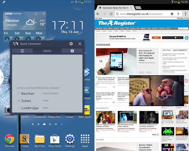 Samsung Galaxy Note 8 Screenshots